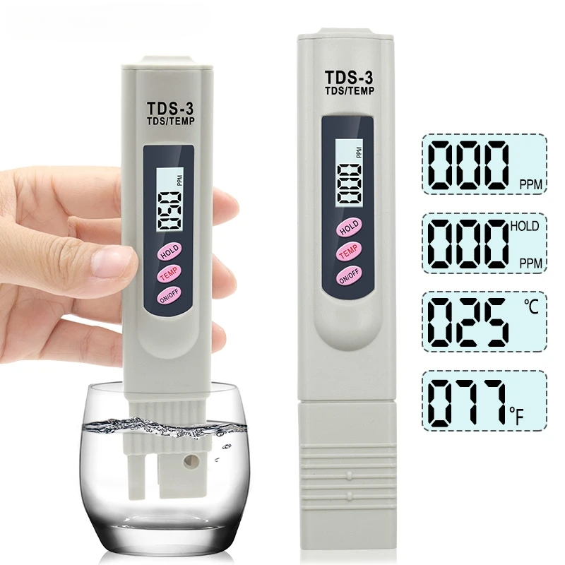 Aquarium Marine Filter - 1/3 Pcs Portable LCD Digital TDS