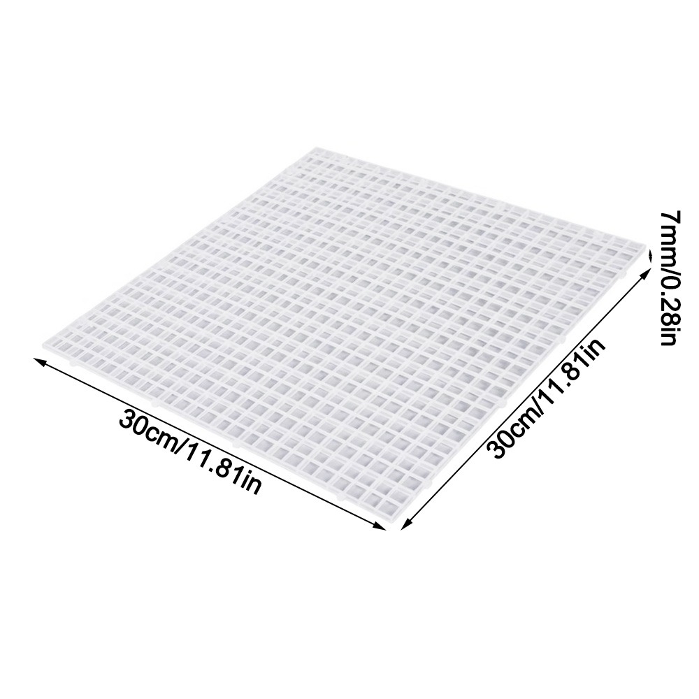 Aquarium Marine Filter - 30x15/30x30cm Fish Tank Isolation Plate Detachable