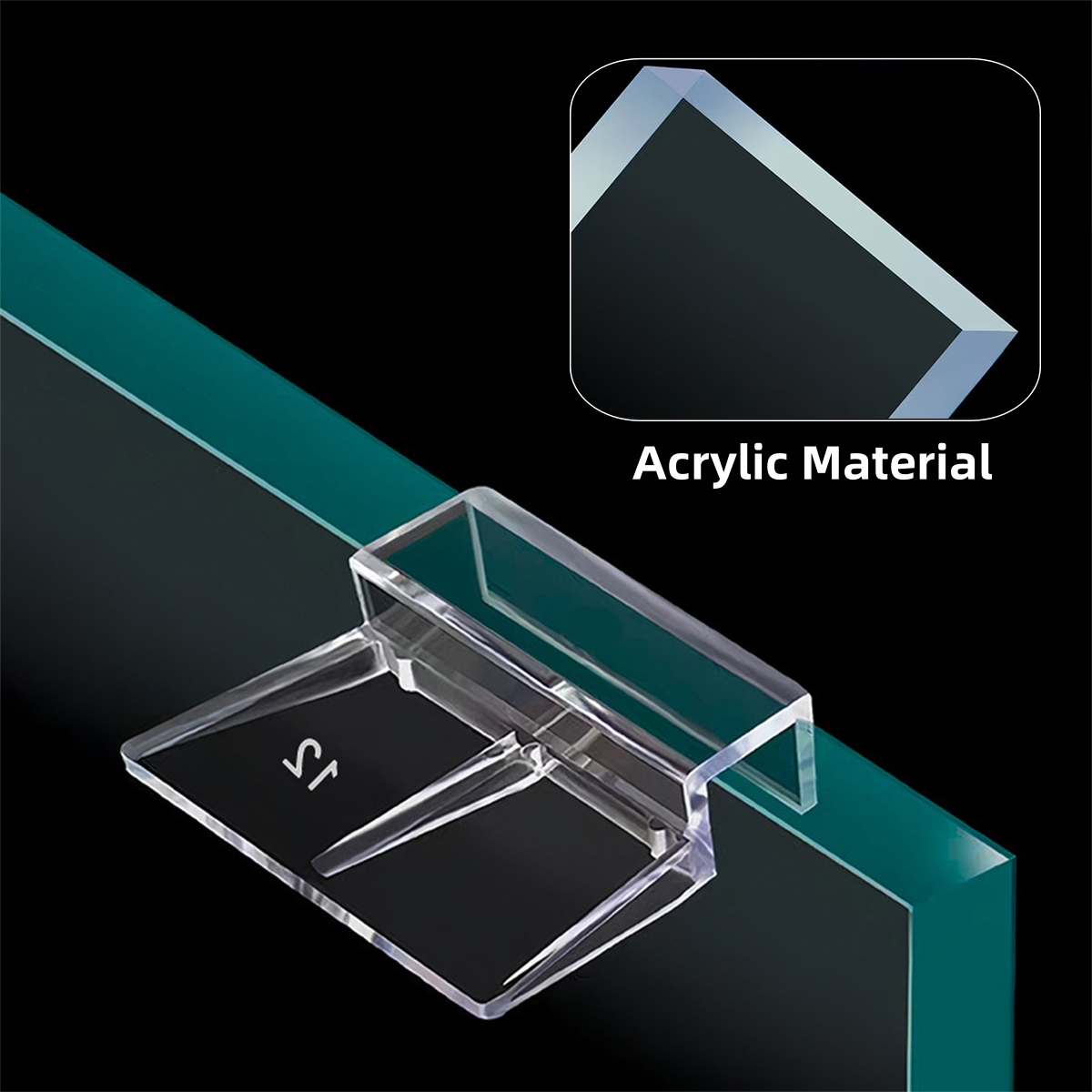 10Pcs Transparent Acrylic Fish - Aquarium Marine Filter 评论和价格