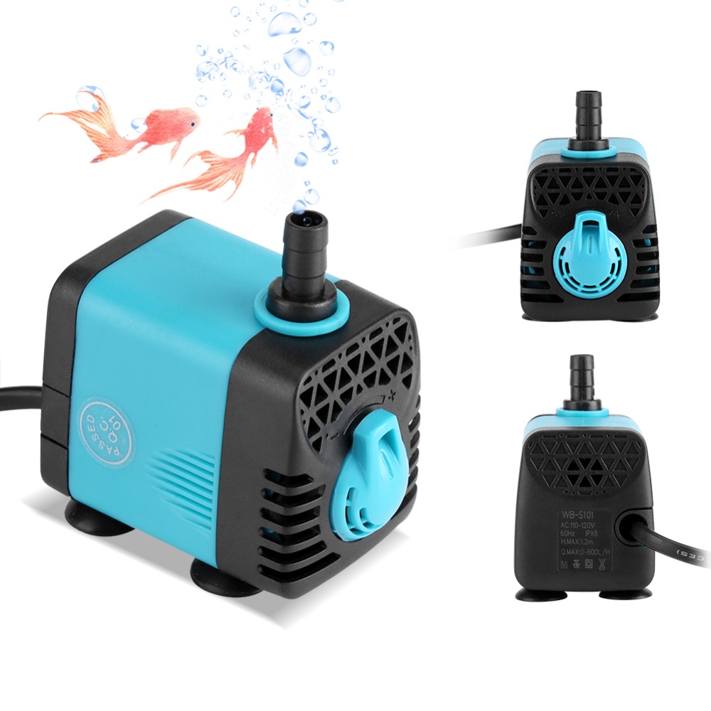 220V Ultra Quiet Submersible W - Aquarium Marine Filter 评论和价格