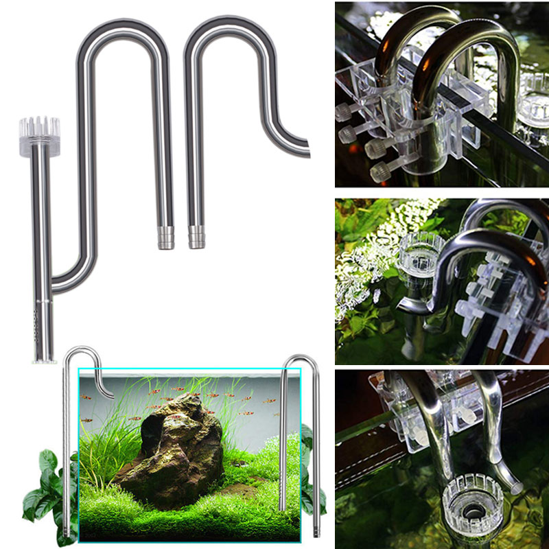 New Fish Tank Lily Pipe Stainl - Aquarium Marine Filter 评论和价格