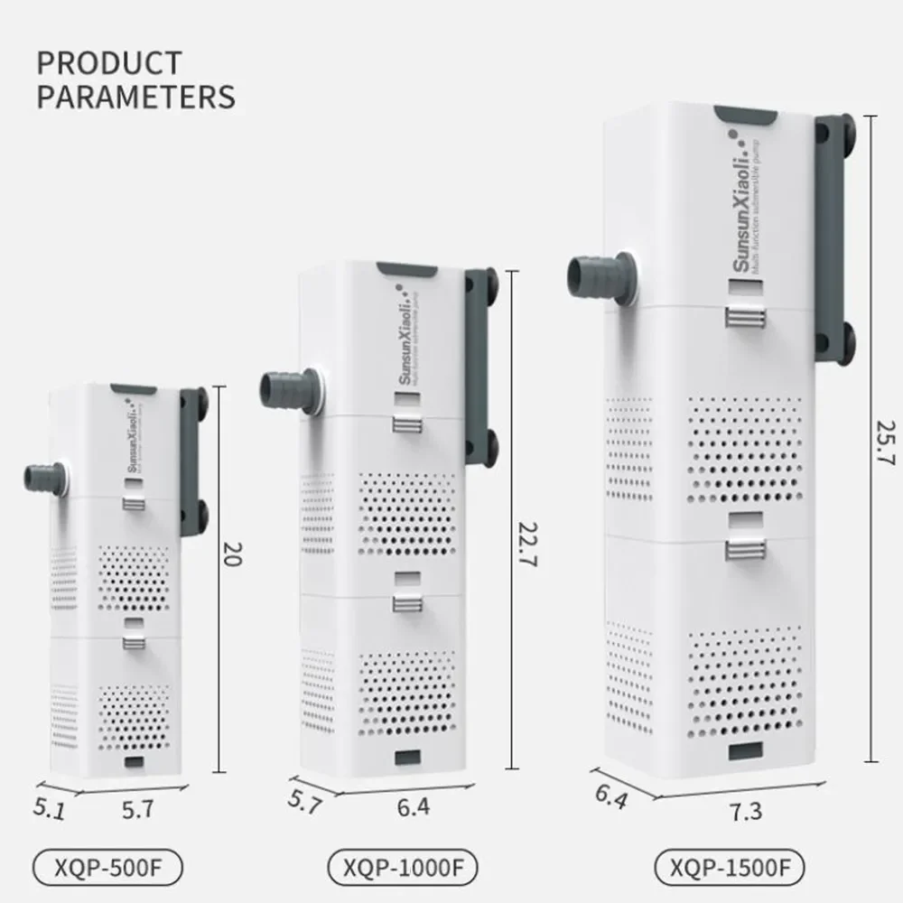 3 In 1 Aquarium Filter Pump Aq - Aquarium Marine Filter 评论和价格