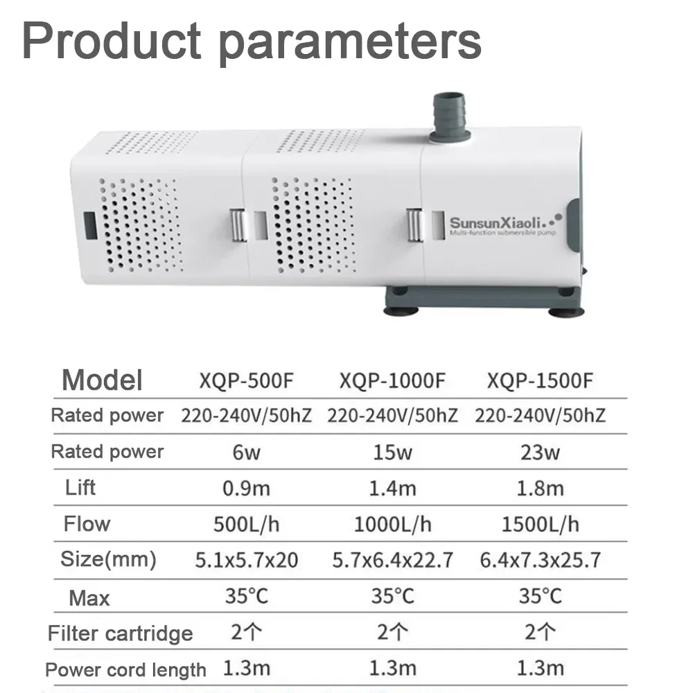 3 In 1 Aquarium Filter Pump Aq - Aquarium Marine Filter 评论和价格